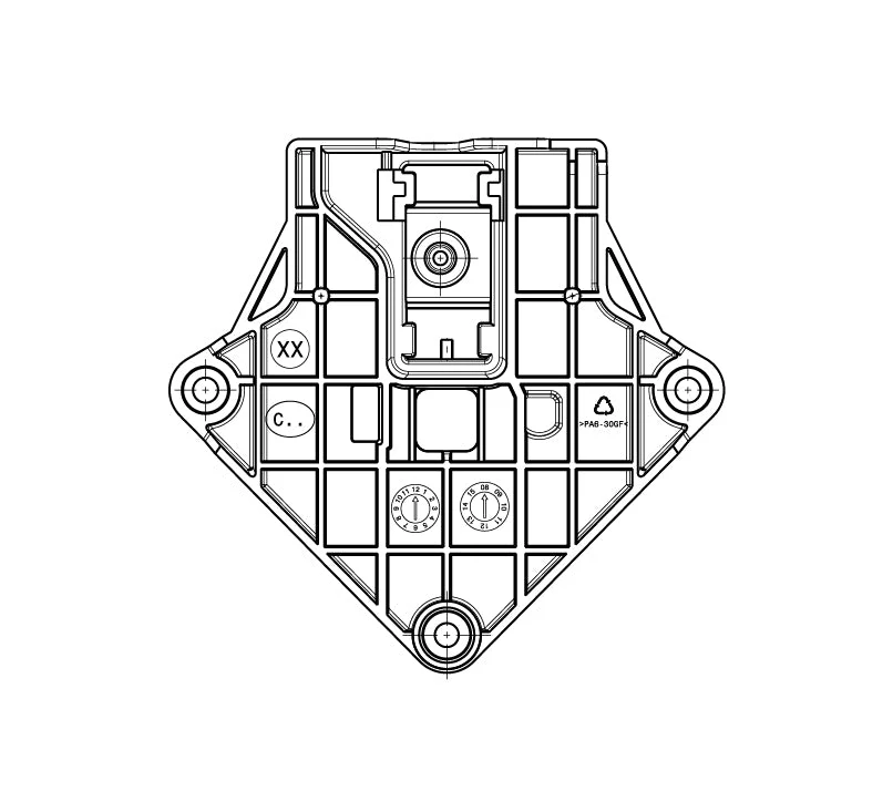 Delonghi Fully Automatic Espresso Machine Duct Support - 5313225641