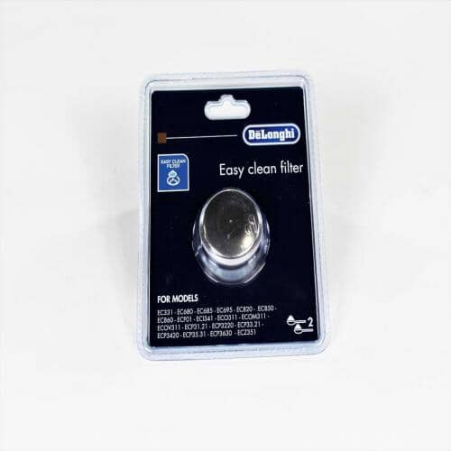 Delonghi Espresso Machine Easy Clean Filter 2-Cup - 5513281001