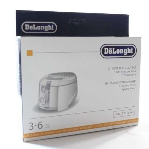 Delonghi D28313UXBK Deep Fryer Filters Set