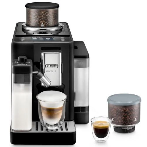 DeLonghi EXAM44055B Super-Automatic Built-In Coffee Machine - Digital One-Touch Espresso Station - US Edition